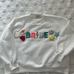 Bride crewneck